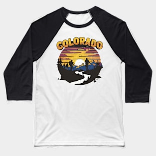 Colorado Vintage Outoor Design Baseball T-Shirt